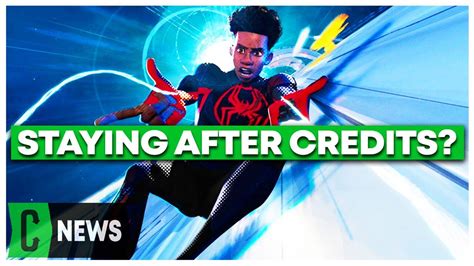 spiderman across the spiderverse after credits|Does ‘Spider